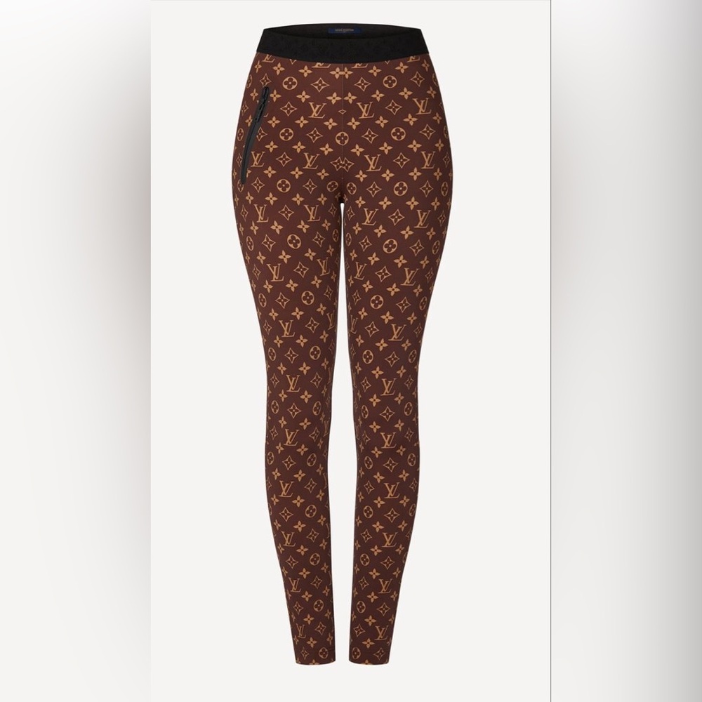 Authentic Louis Vuitton Monogram Technical Leggin… - image 1